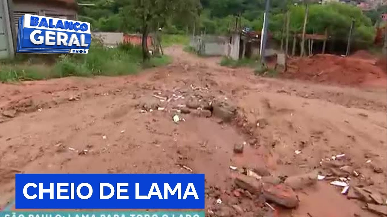 Moradores de Itapevi, na Grande São Paulo, enfrentam dificuldades com lama e falta de asfalto