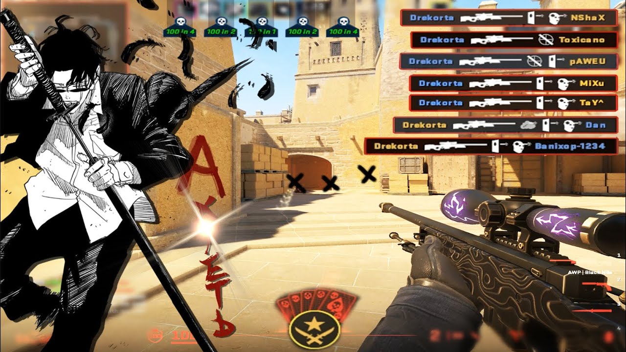 красиво убиваю в контре, снова 💔