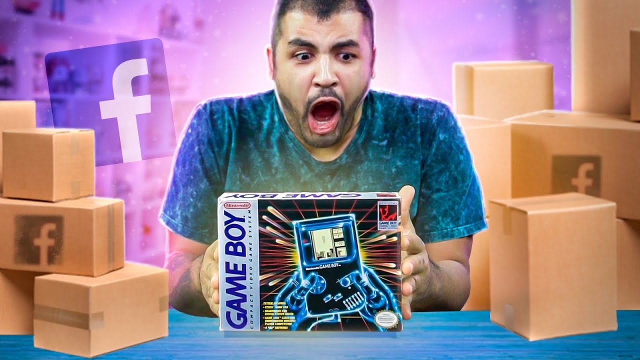 GANHEI UM GAMEBOY ORIGINAL NO LEILÃO!