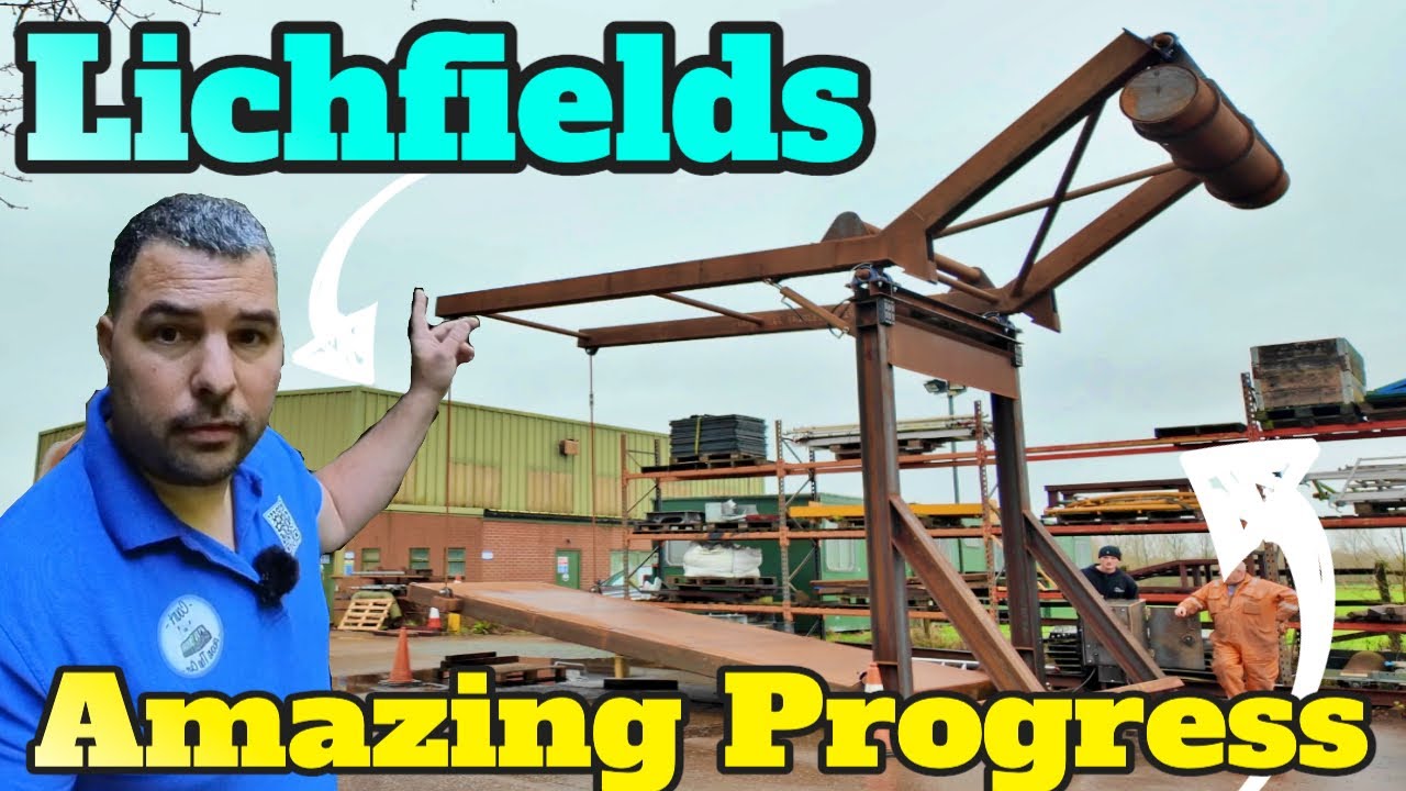 Insane Lichfield Canal Progress Continues