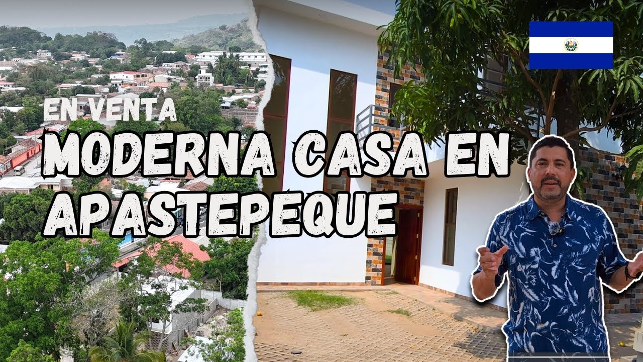 SOLD- CASA A ESTRENAR EN VENTA EN SAN VICENTE APASTEPEQUE EL SALVADOR  $195,000 NEG