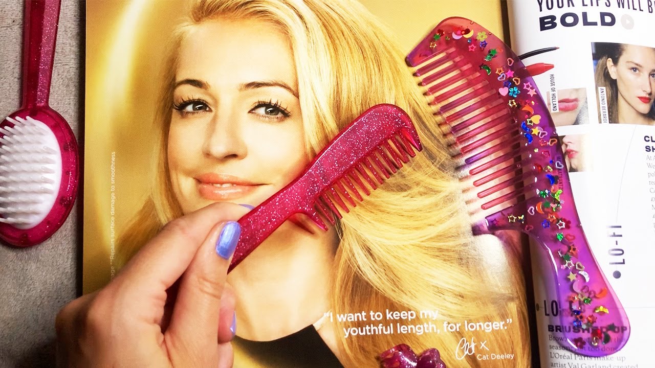 ASMR Combing Magazine Pages (Whispered)