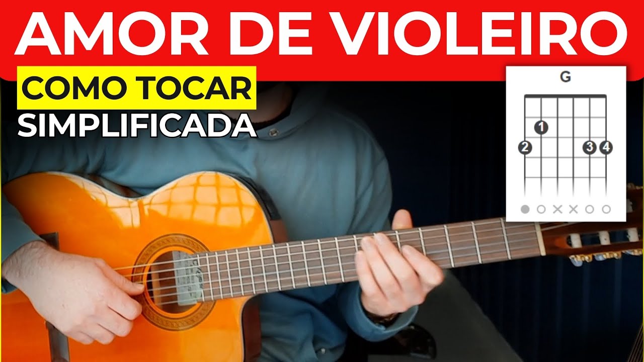 Amor de Violeiro (Eduardo Costa) aprenda a tocar no VIOLÃO