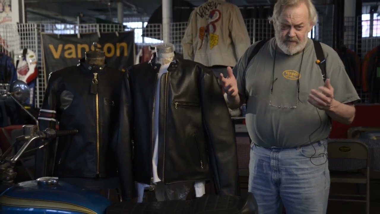 Vanson Leathers  models B and BH motorcycle jackets
