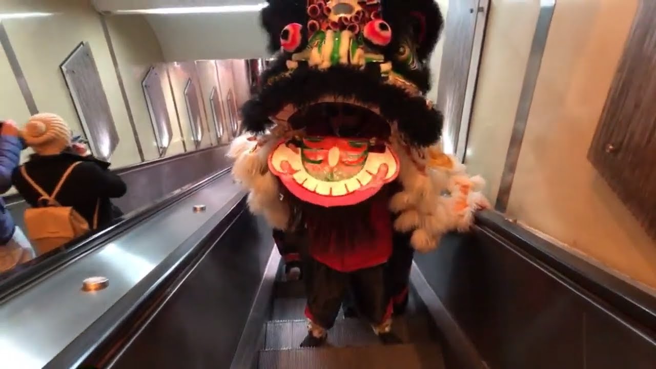 NYC Live Chinese Lion Dancing in Chinatown, Manhattan (Super Saturday) | February 8, 2020