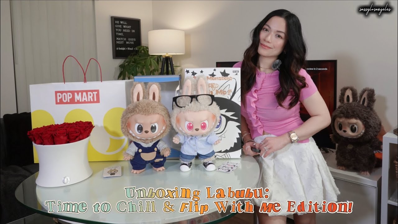 Labubu twins just dropped! Unboxing “Time to Chill” & “Flip With Me” in this cute collectible set!