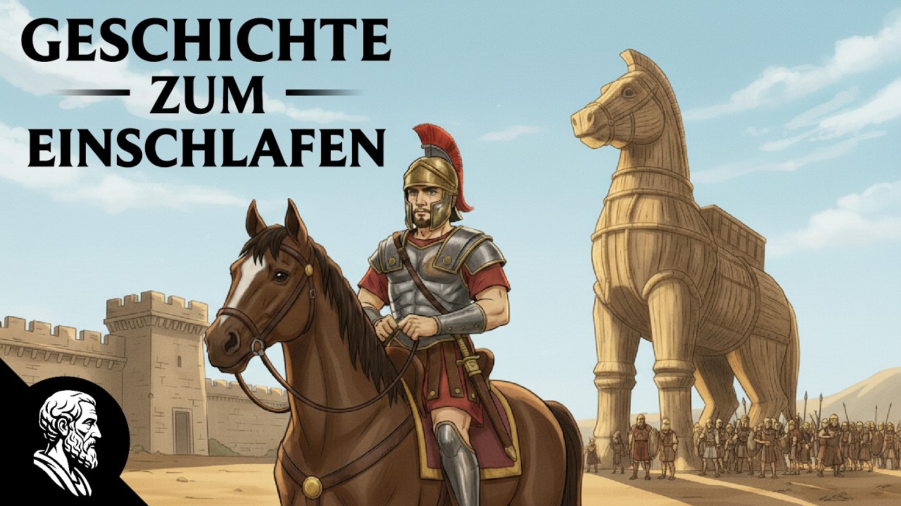 Die Wahrheit hinter dem Trojanischen Pferd | Geschichte zum Einschlafen