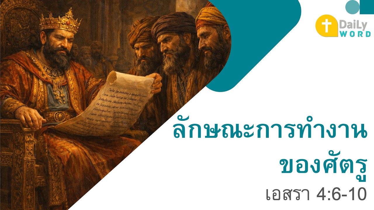 [DAILY WORD] ลักษณะการทำงานของศัตรู เอสรา 4:6-10