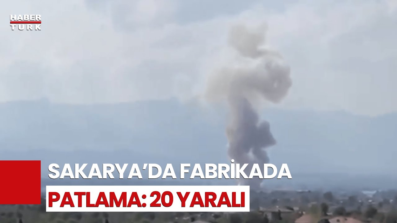 #SONDAKİKA - Sakarya'nın Hendek ilçesindeki bir makarna fabrikasında patlama meydana geldi.