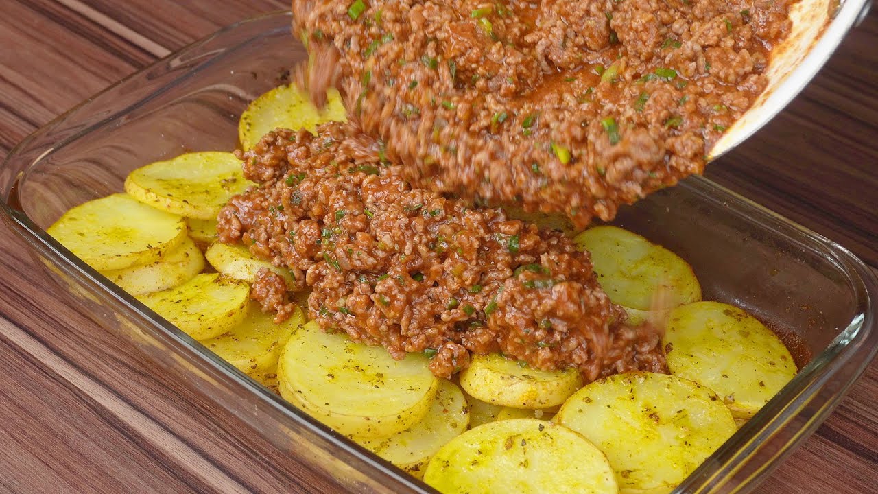 Surpreenda toda sua família com carne moída e batatas!