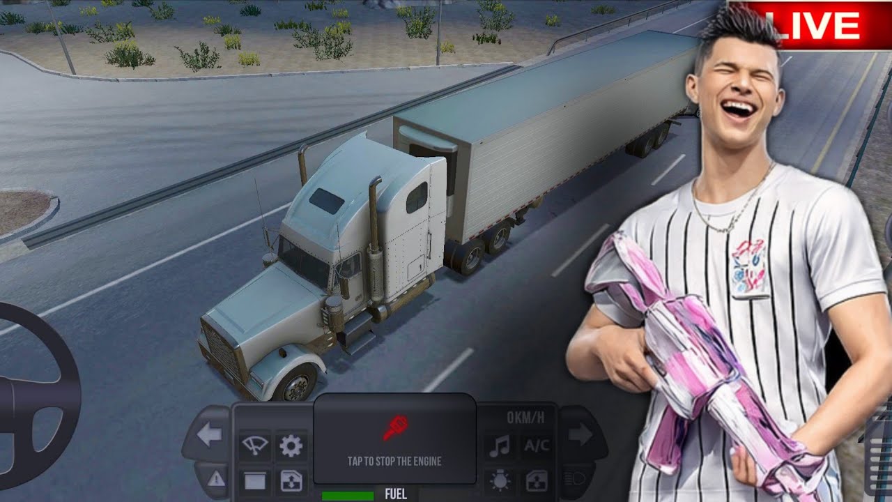 TRUCK SIMULATOR PART-3  MUJHE APNA JOB PURA KARNA HOGA 😴