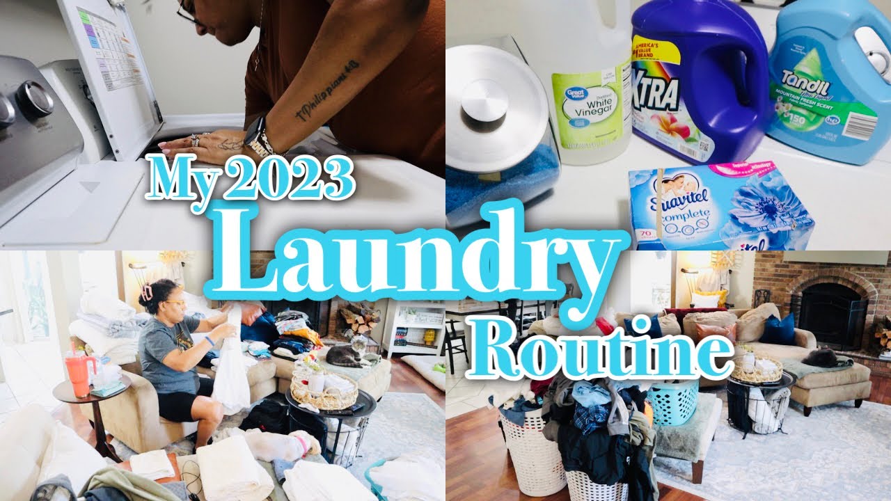 Massive Laundry Motivation. My 2023 Laundry Routine. Ton's of Cleaning Motivation.