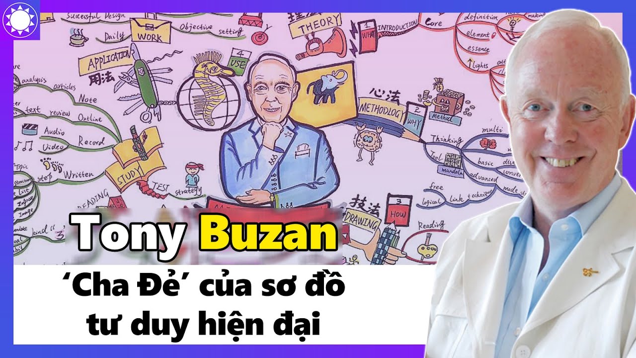 Tony Buzan – “Cha Đẻ” Của Sơ Đồ Tư Duy Hiện Đại