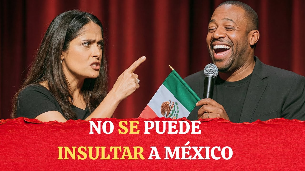 Dijo “México es un Vertedero” EN TV… y Salma Hayek Le Paró el Show en Seco