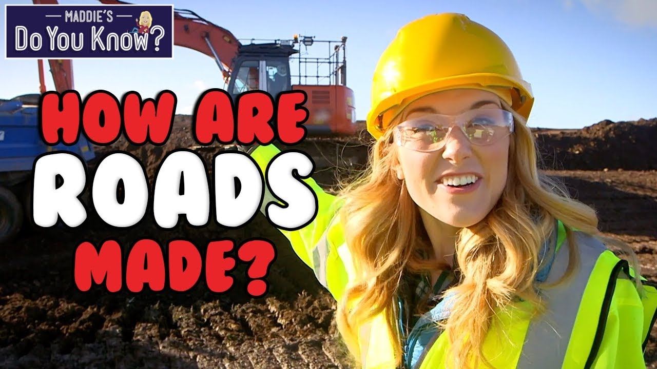 How are Roads made? 🛣️ Maddie's Do You Know? 👩