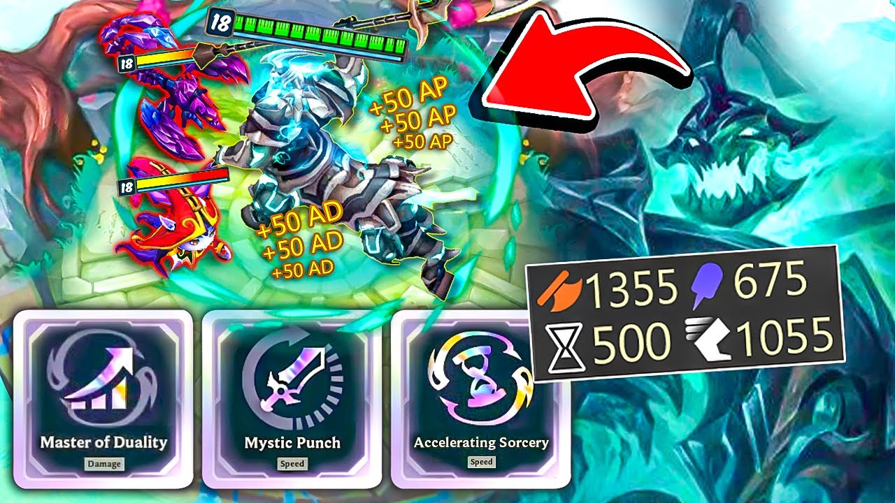1 in a Million Best In Slot Three Prismatic Hecarim Augment Combination | 2v2v2v2 Arena