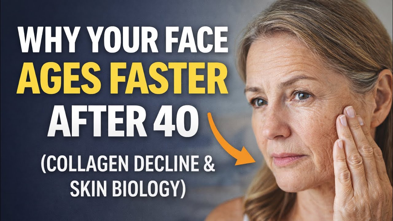 Why Your Face Ages Faster After 40 And How to Protect Your Collagen Naturally
