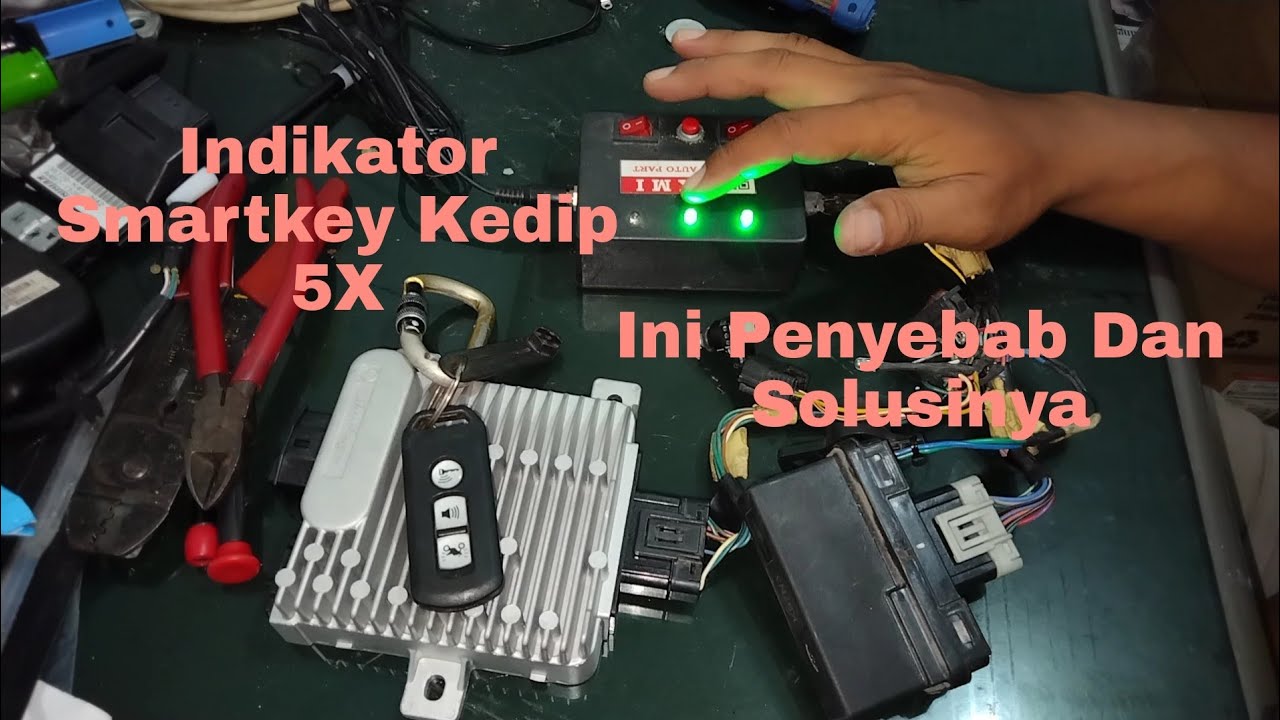 Indikator Smartkey PCX Berkedip 5  Kali || Jangan Panik Ini Solusinya