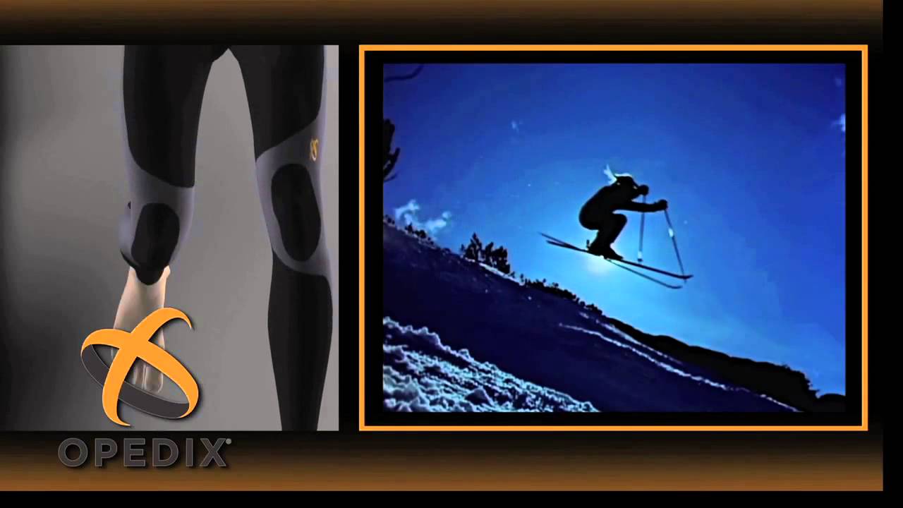Knee Pain in Snow Skiers | Reducing Quadriceps Fatigue | Joint Support Compression Tights