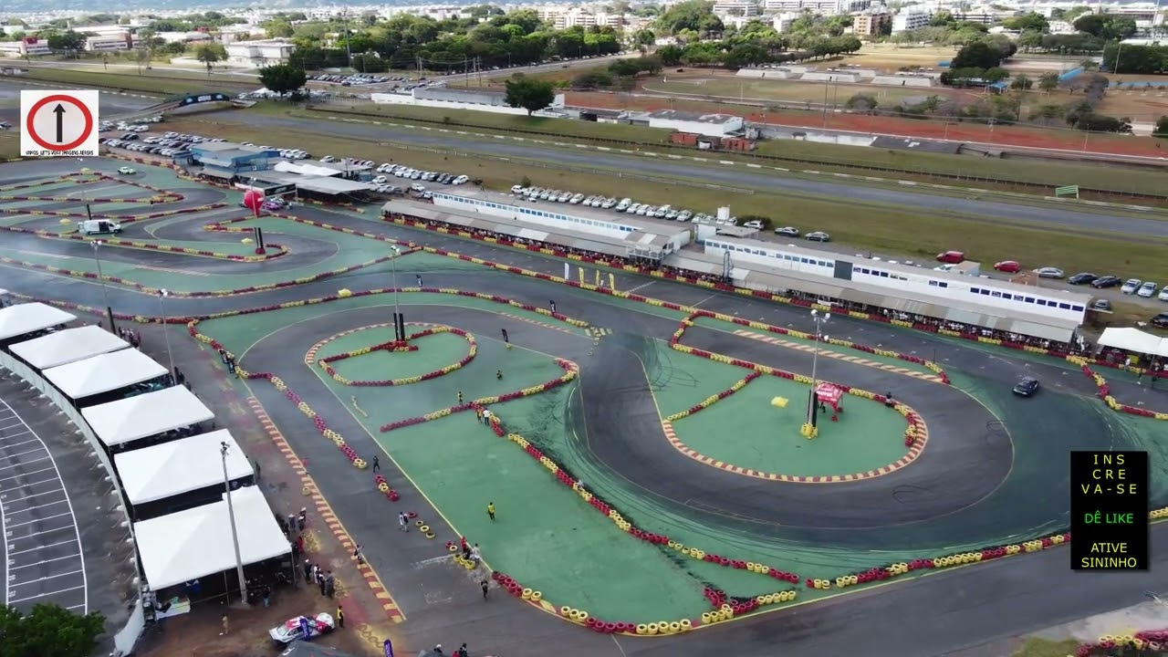 AUTÓDROMO NELSON PIQUET BRASÍLIA BRB: DRONE FILMA OBRA 1 VAMOS_LET'S VOAR IMAGENS AÉREAS