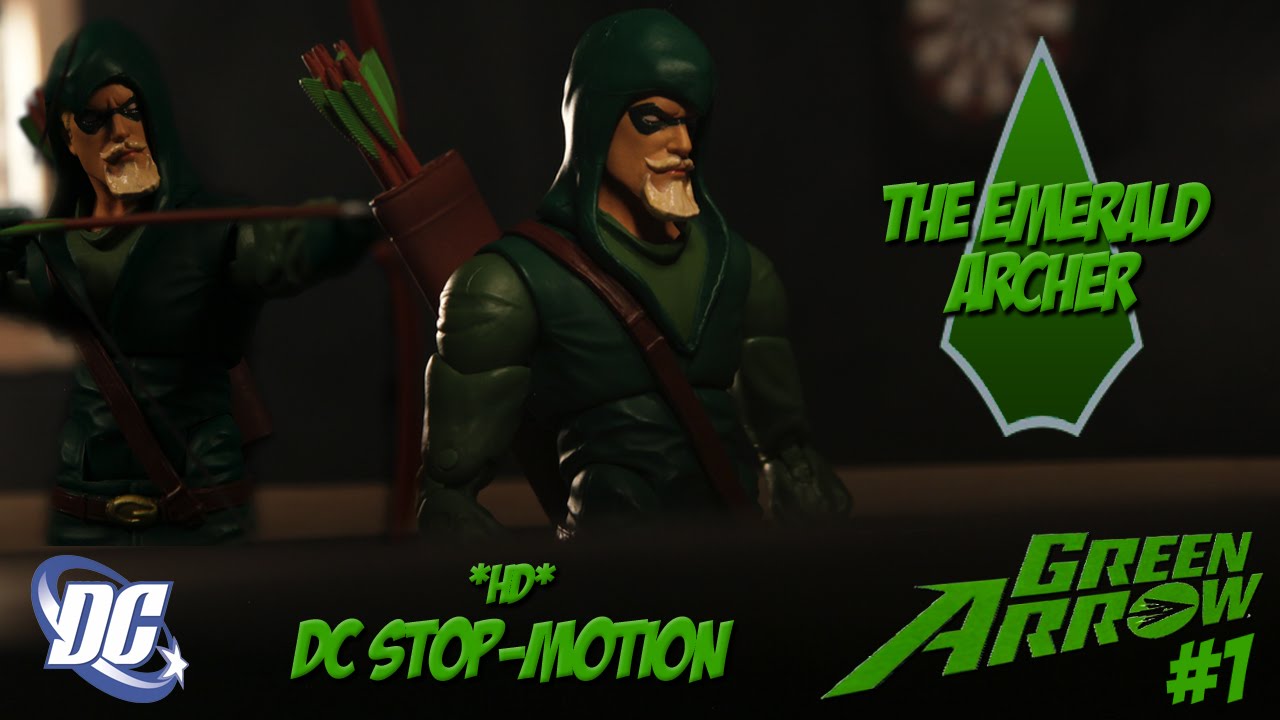 Green Arrow #1 - Emerald Archer (DC Stop-Motion) *HD*