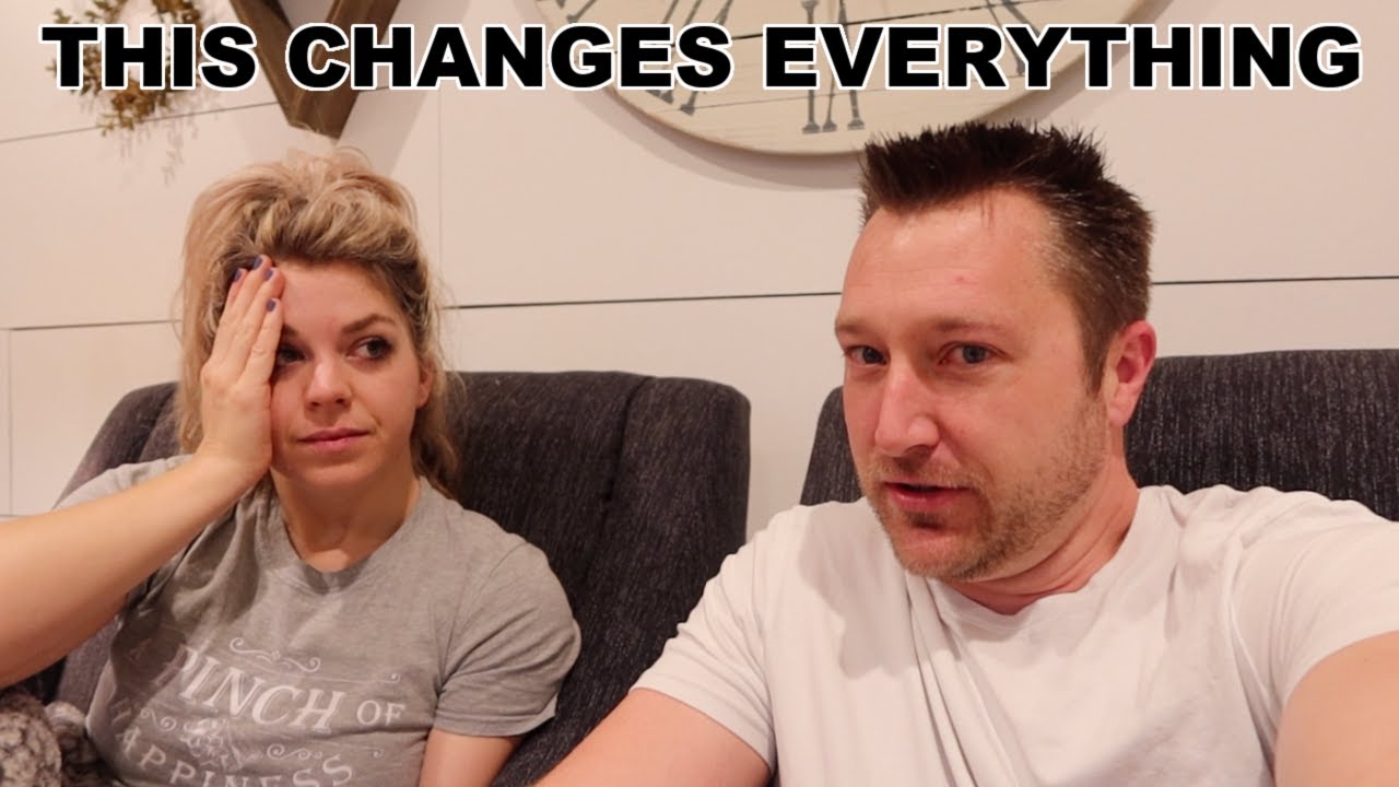 This News Completely Changes Our New House Building Plans. | Brad and Rach