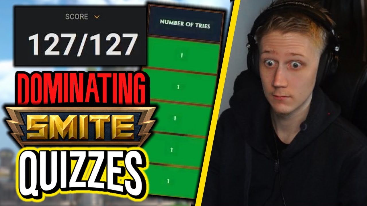 Flexing My SMITE Knowledge!