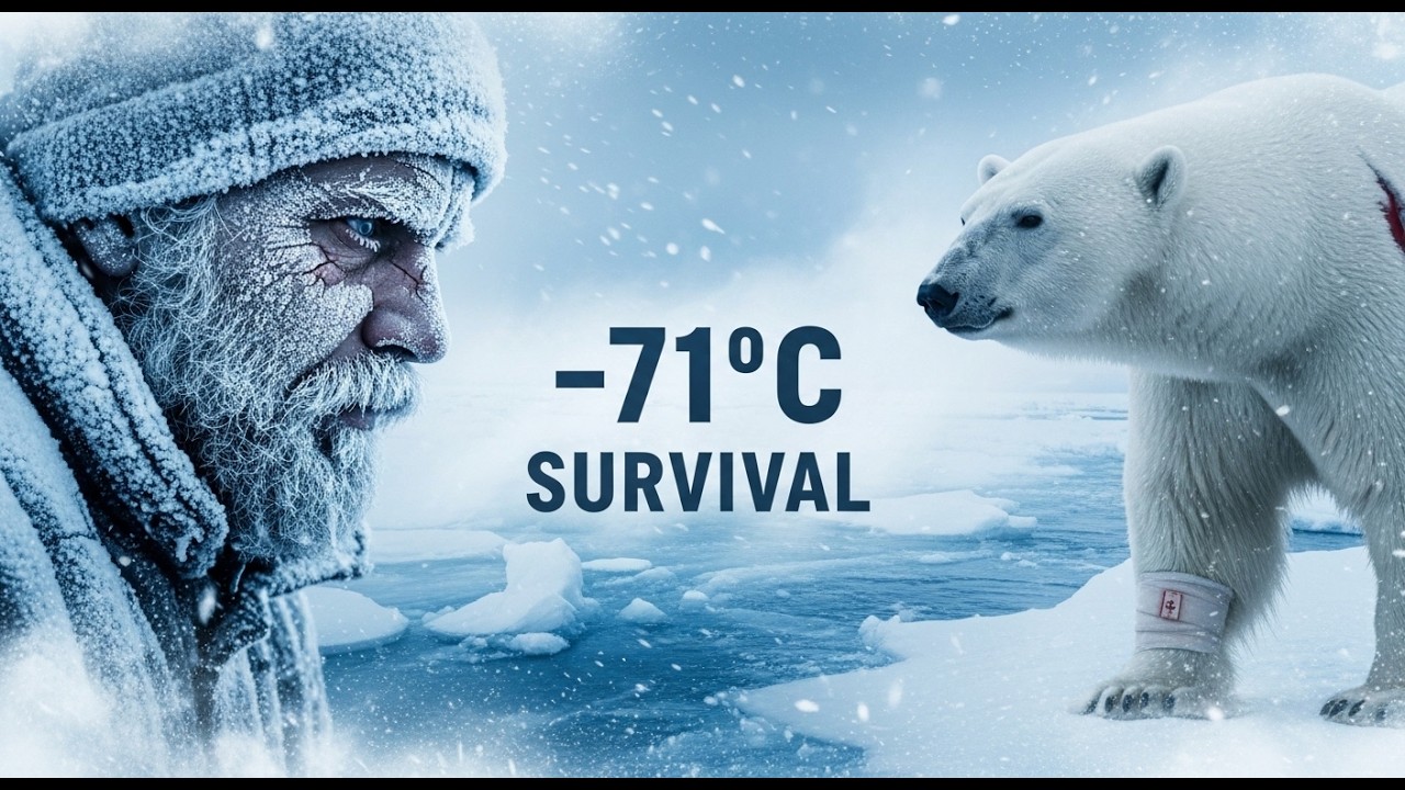 Man Survives –71°C with Injured Polar Bear | Extreme Arctic Survival Story