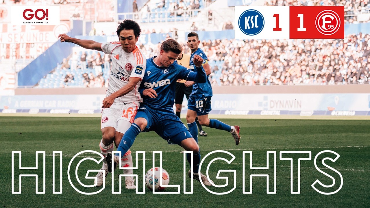 HIGHLIGHTS | Karlsruher SC vs. Fortuna Düsseldorf 1:1 | Zwei verlorene Punkte