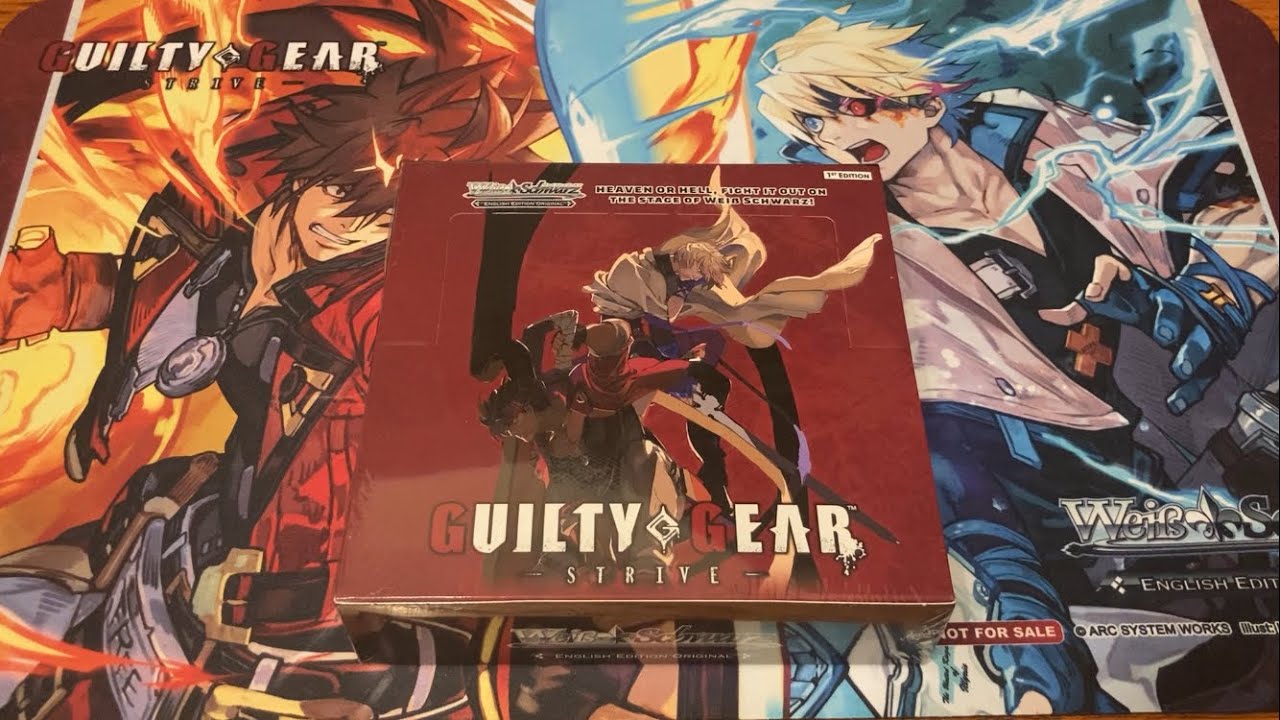 Guilty Gear Strive Booster Box Opening Weiss Schwarz