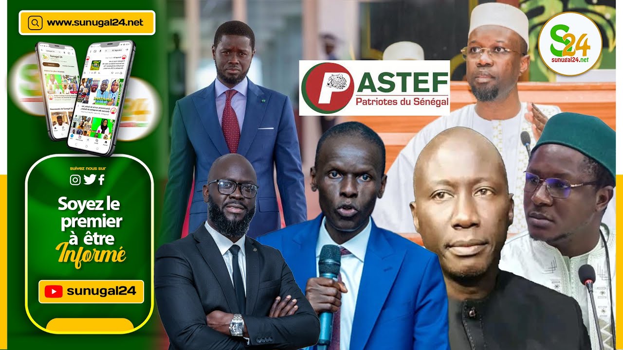 Suivez la conf&eacute;rence de presse de PASTEF avec Dame Mbodj, Waly Diouf Bodian, Cheikh Bara et cie