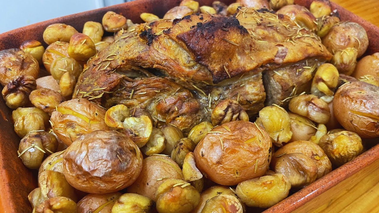 ✅ A receita de Lombo de porco com castanhas - que te vai surpreender! 😋 | cozinhe comigo?