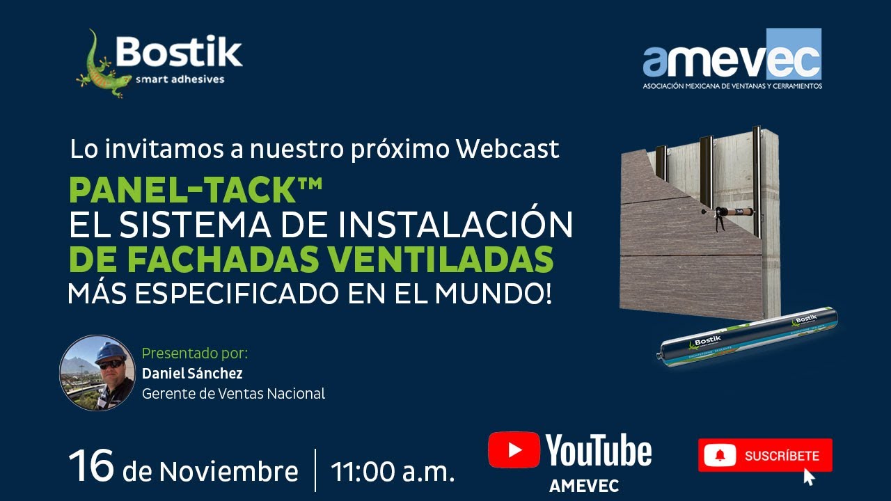 ¡PanelTack el Sistema de Instalación de Fachadas Ventiladas más especificado en el mundo!