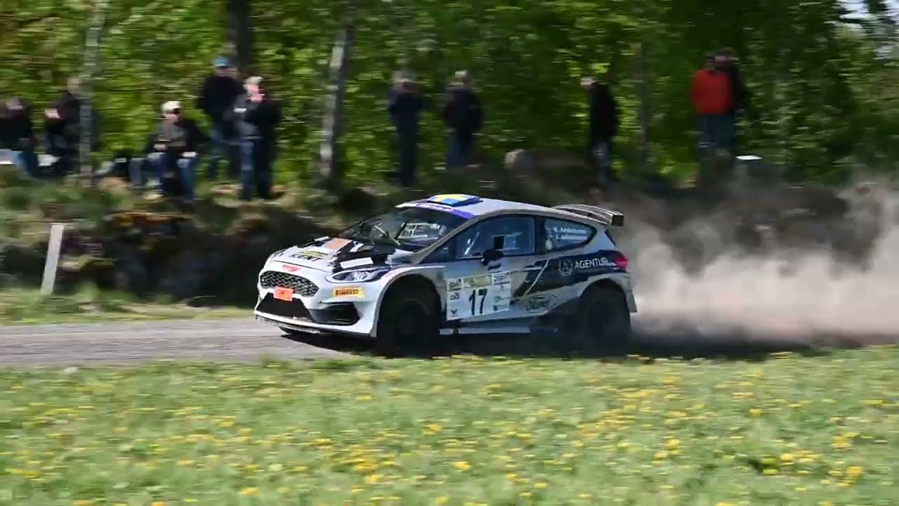 SSR 2023 - Rally-SM - Actionklipp från SS 4 - 4WD & 2WD