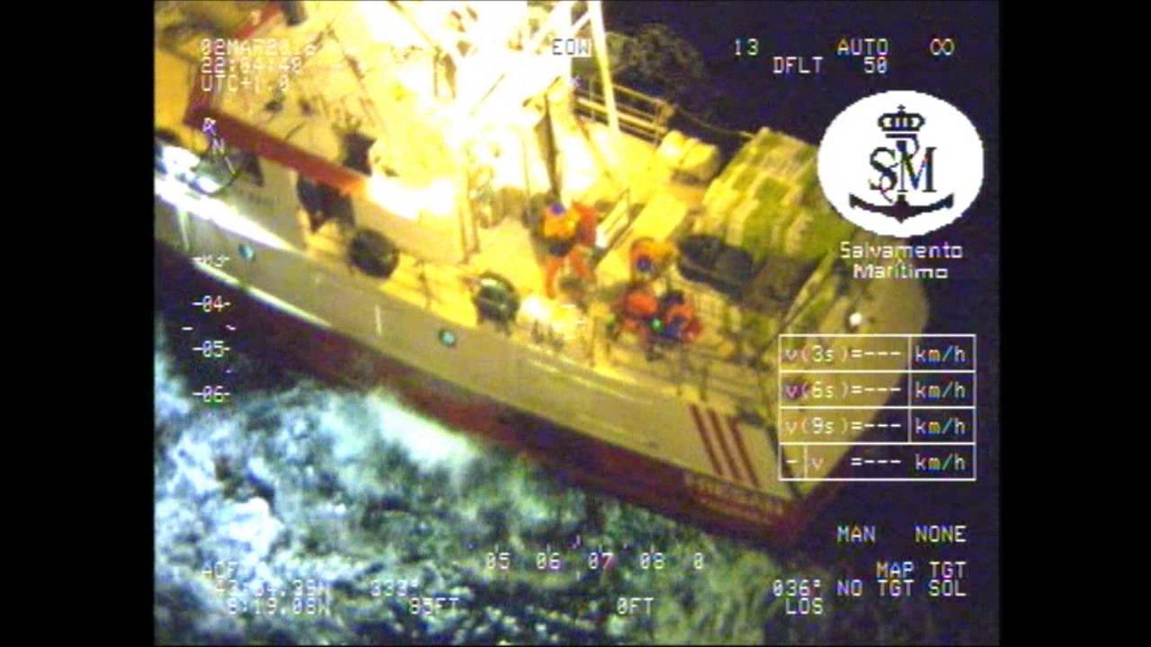 Evacuación pesquero FRESAN