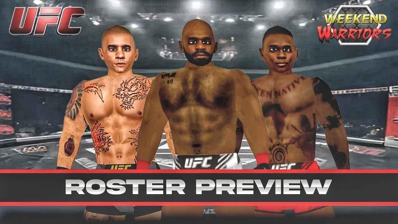 Weekend Warriors UFC Mod by @cxgstudios | UFC Roster Preview