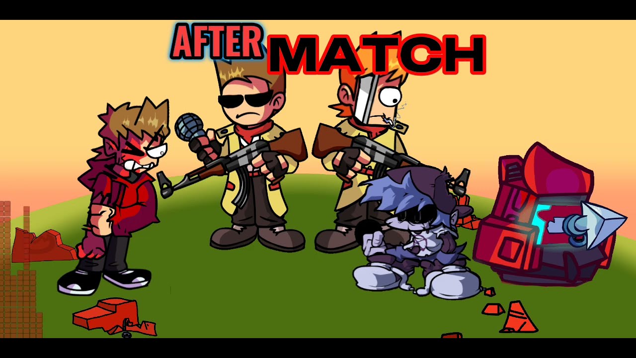 FNF Tord Red Fury | Aftermatch But It's Eddsworld ALT | V2 (+FLM)