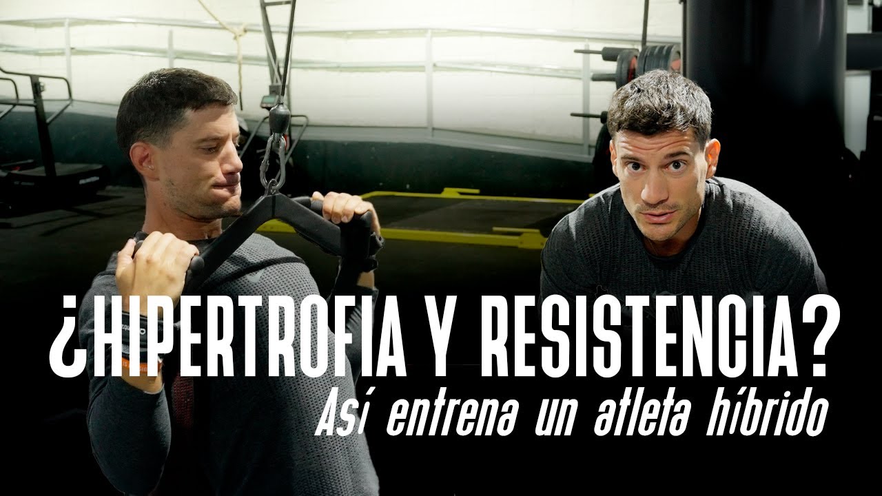 CÓMO entrena HIPERTROFIA un ATLETA HÍBRIDO I Mi entrenamiento de fuerza en preparación