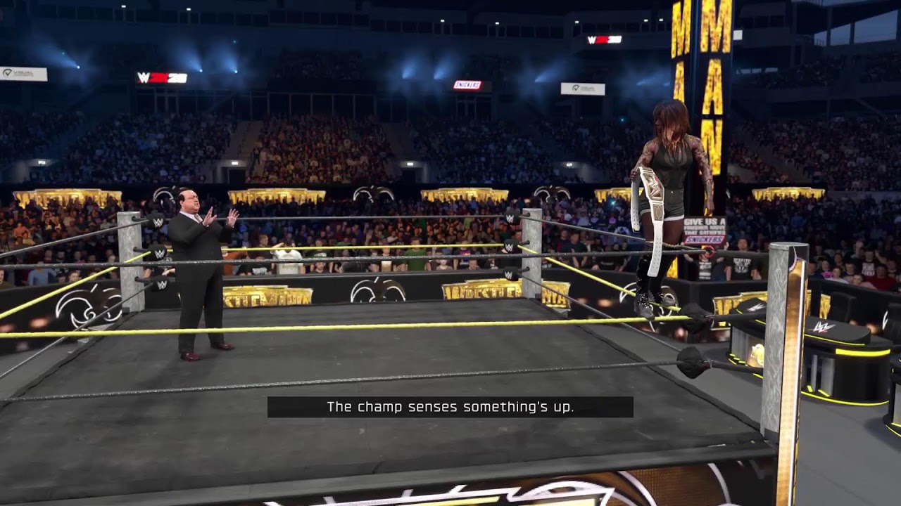 Playing WWE2k26 my rise Women's version part 2