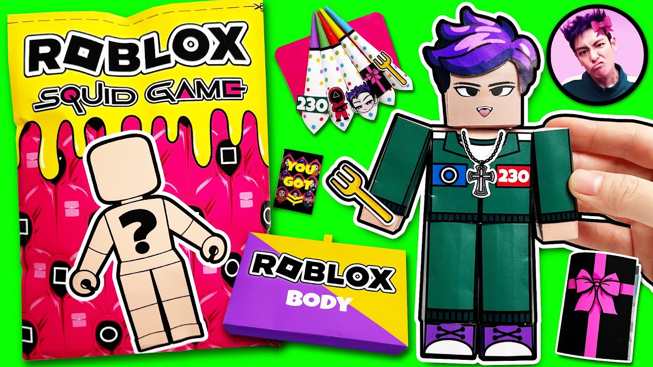 🌈 HOW TO MAKE Thanos| Roblox Squid Game 2 player 230 |Thanos| Free printable