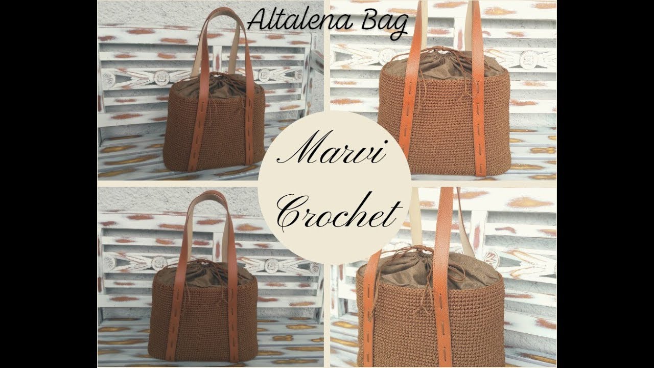 Tutorial borsa Altalena all'uncinetto/ Crochet  Altalena bag