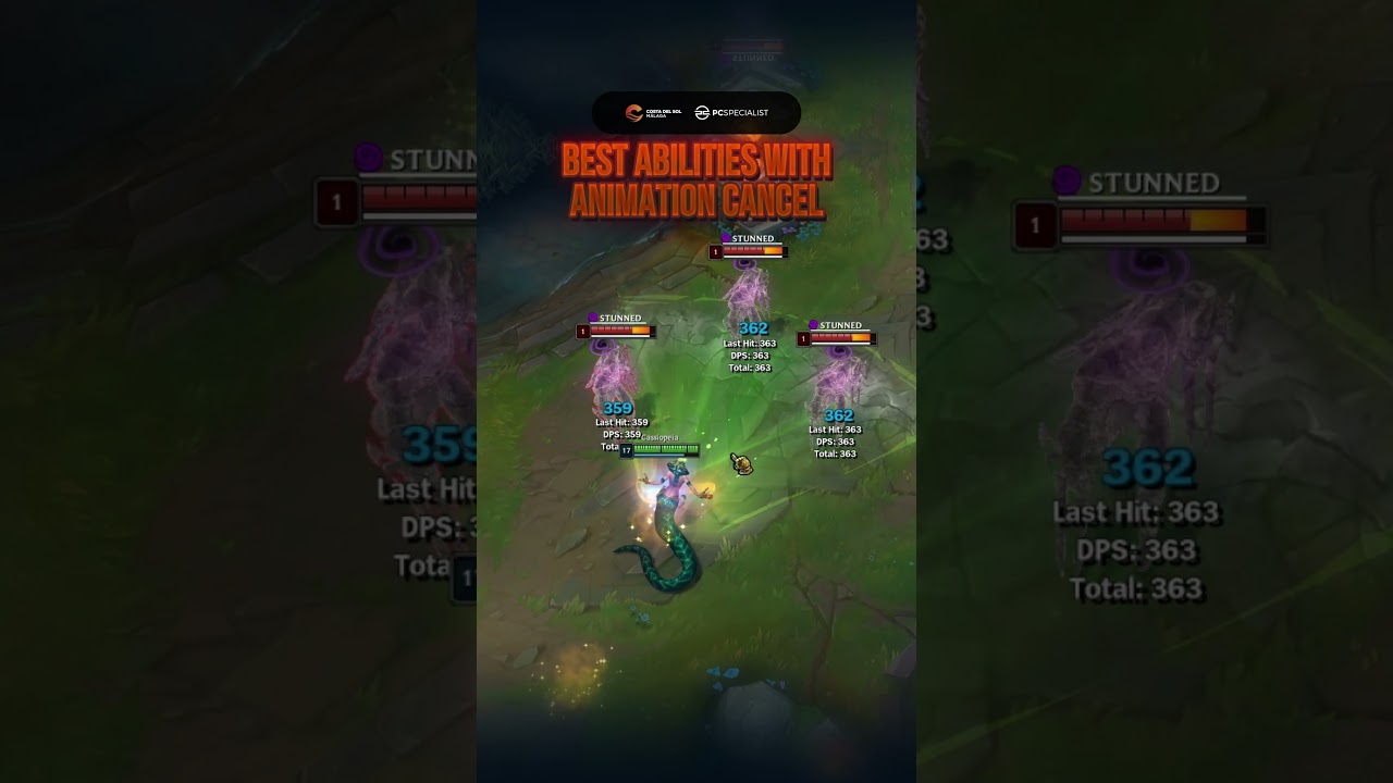 Best abilities with animation cancel #leagueoflegends #riotgames #loltips