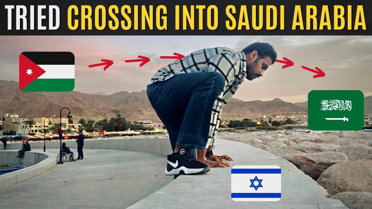 Exploring JORDAN'S AQABA where 4 countries meet! 🇯🇴🇸🇦🇮🇱🇪🇬