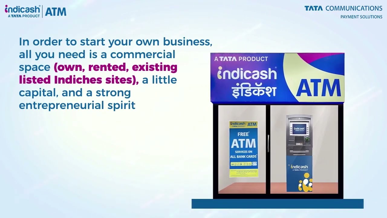 Tata Indicash ATM Franchise Call 18005727828