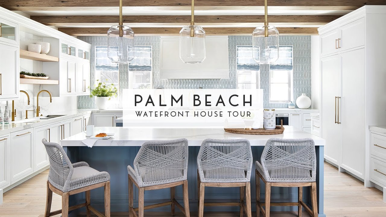 House Tour | Palm Beach Waterfront | HW Interiors