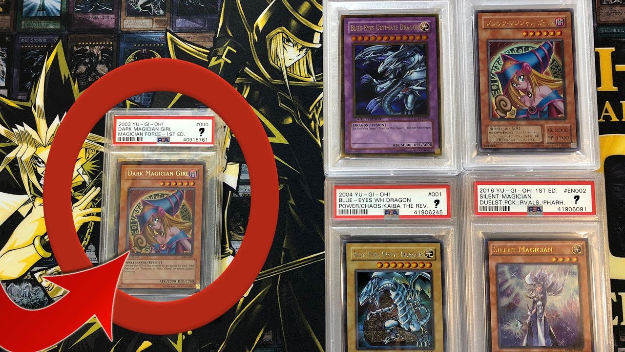 DARK MAGICIAN GIRL EDITION! PSA Graded Yugioh Return