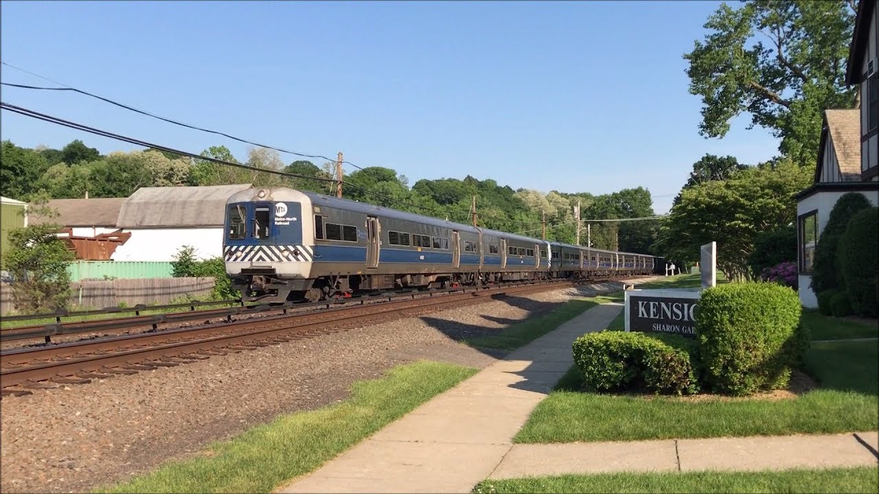 Metro-North Railroad HD 60fps: Harlem Line PM Rush Hour @ Kensico Cemetery (5/29/18)