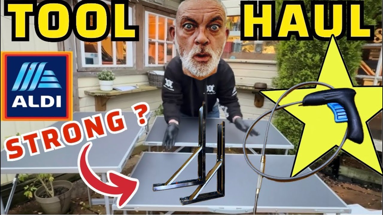‘Must Have ALDI DIY Tools!’😃 Workbench, LOW Price (But Are They Strong?) 
