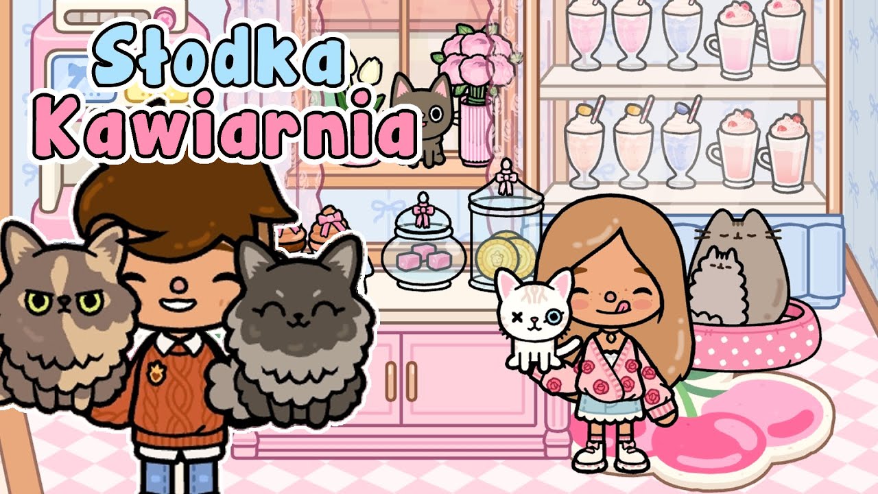 TOCA BOCA ✨ SŁODKA KAWIARNIA TOPIKA I TOPCI 💕 HISTORYJKI PO POLSKU
