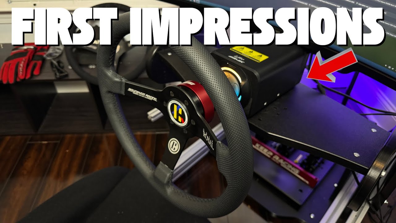 Simagic Alpha Evo Pro (18NM) First Impressions | Drifting